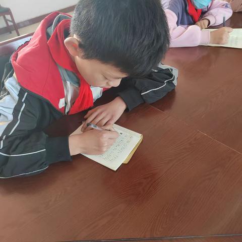 我书写，我快乐——吴林街道曹庄小学举行英语书法比赛