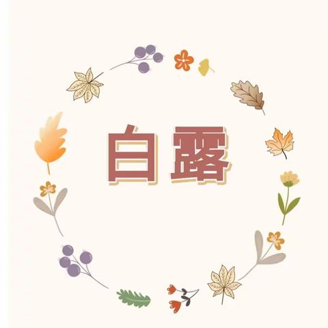 露从今夜白 又见点点晶莹——方庄幼儿园白露白露主题活动