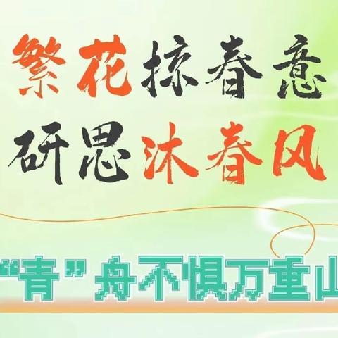 “青”舟起航行致远，奋楫笃行正当时——金阳学区青年教师培训【第五期】