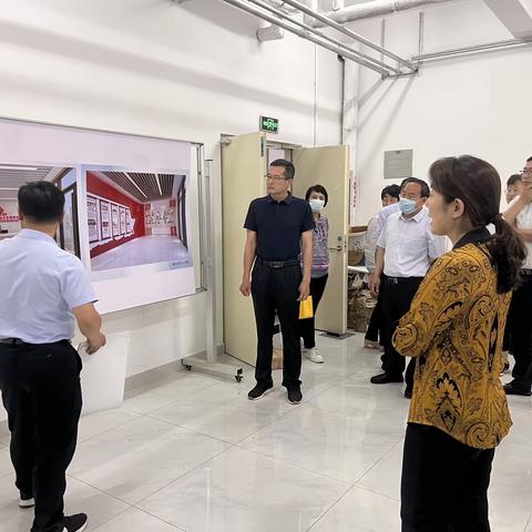 市民政局莅临刘智远社区观摩指导工作