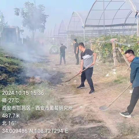 高新区二级网格持续开展露天焚烧管控督导检查工作