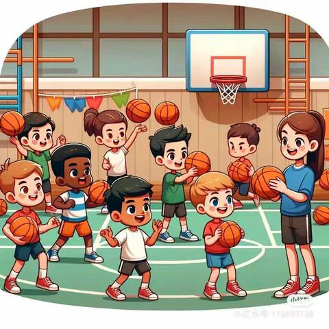 🏀球随我动，精彩“篮”不住——上派幼教集团凉亭雅苑分园开展篮球特色课程展示活动