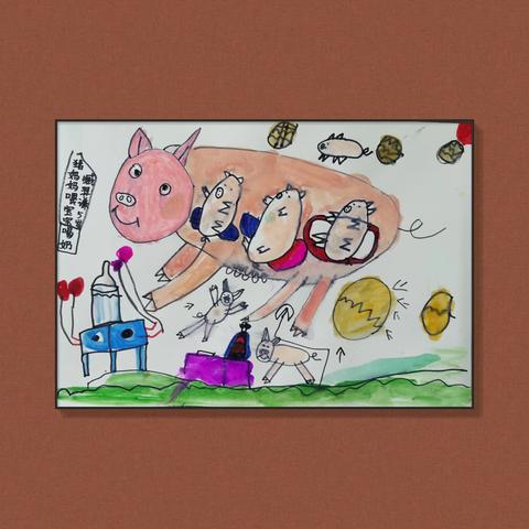 佳禾画室参加“第十六届海峡两岸少儿美术大展”参赛作品展（一）