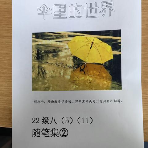 随笔集2：伞里的世界