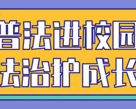 普法进校园  法治护成长——唐村镇双村小学开展法治进校园教育活动