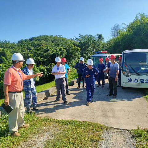 大坝管理区开展端午节节前安全生产检查活动