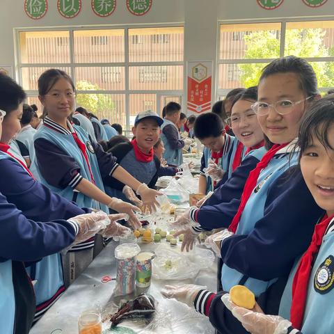 巧手做青团，劳动忆民俗——大观学校六级部劳动周
