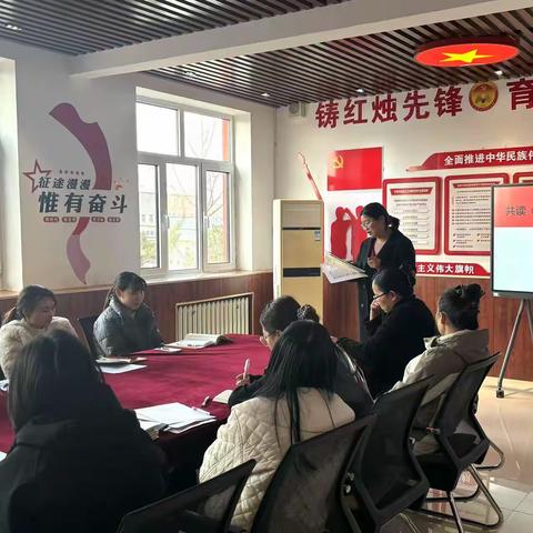 小集镇宋家营小学召开教师读书分享交流会