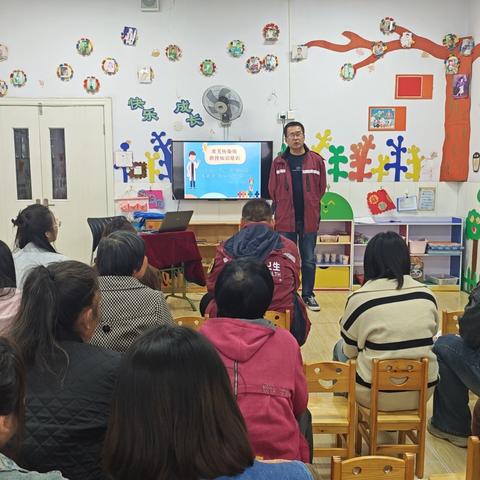 开平区疾控中心到开平夏庄回民幼儿园进行传染病防治知识进校园宣传活动
