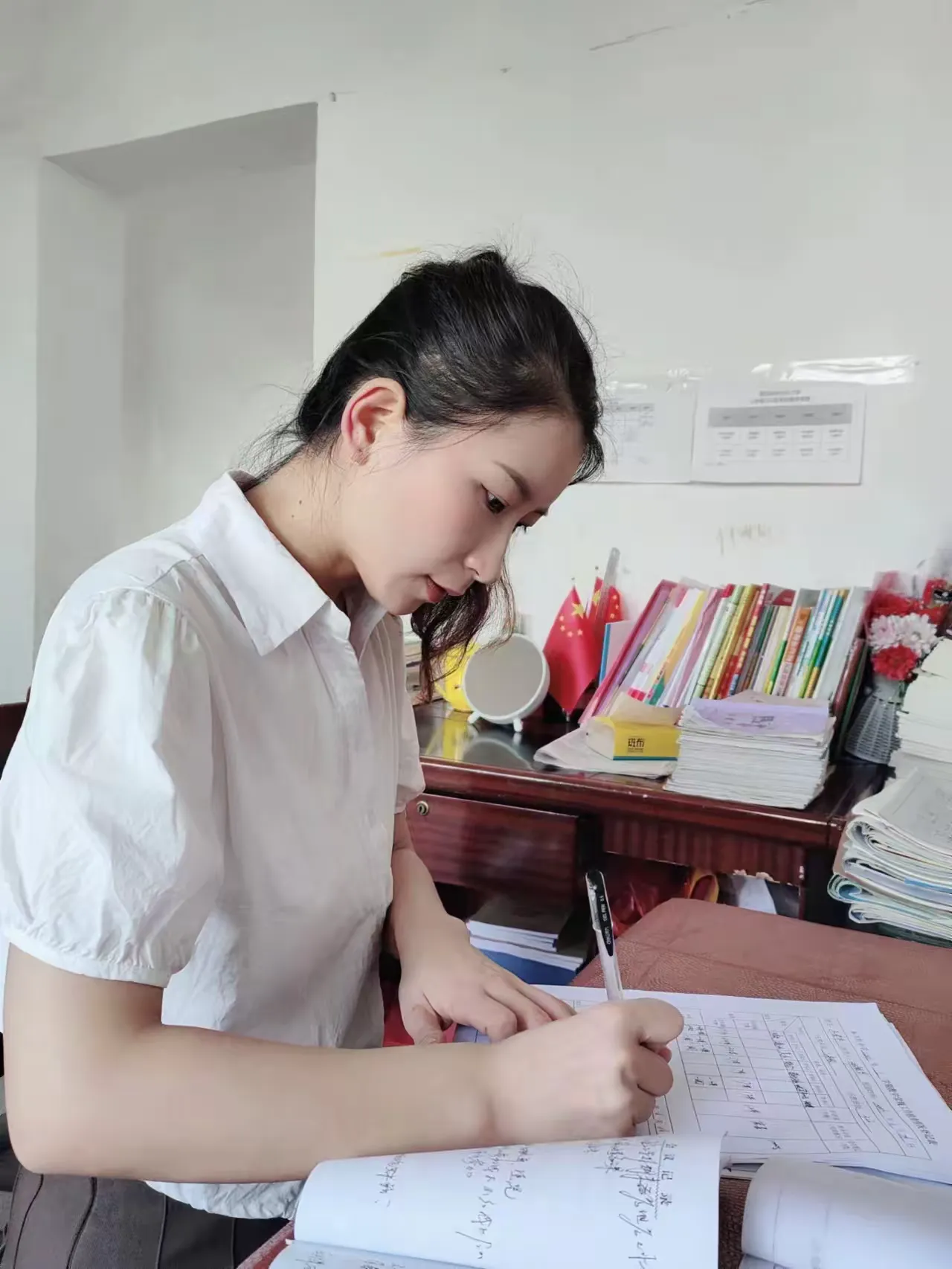简篇-聚焦常规检查 收获学期硕果——隆回县桃花坪街道东方红小学期末常规检查