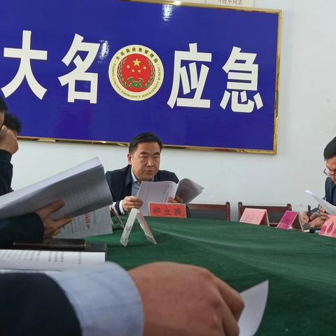 大名县召开安全生产大排查大整治督导工作推进会