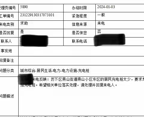 【奋进燕山】做好12345热线工作用心解决居民投诉问题