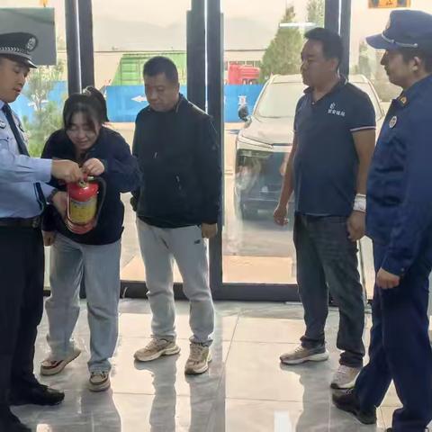 【旅游新天地 休闲河庄坪】全域排查筑防线 护航“双节”保平安