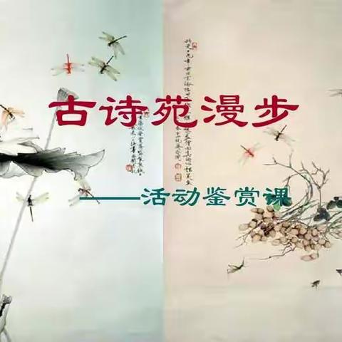初二312班《古诗苑漫步》综合性活动剪影