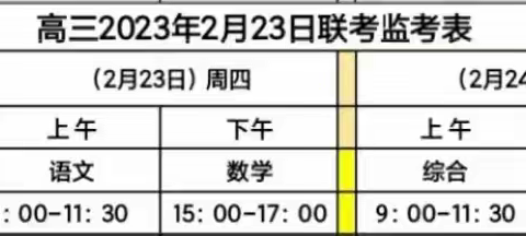 厉兵秣马练内功，师生同考强技能——记弋阳一中青年教师参加高三一模考试