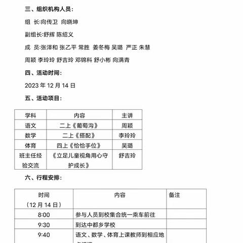 “送教传温暖，聚力共成长”，卢峰镇一完小——中都乡学校送教下乡活动