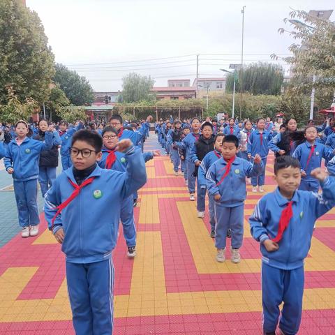 “快乐十分钟，精彩大课间”肥乡区实验小学阳光体育进行时