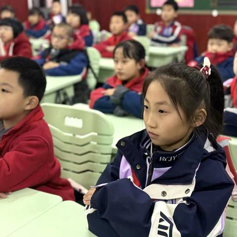 滦州市海阳学校冬季防溺水主题安全教育班会