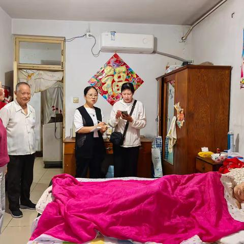 丛台区残联到联东街道入户核查残疾人基本情况调查工作