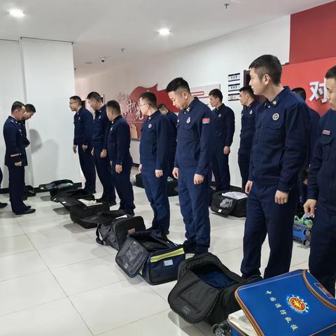 突击点验排隐患 严抓管理促安全——蓝田大队新民街消防救援站组织全体人员突击开展物品点验