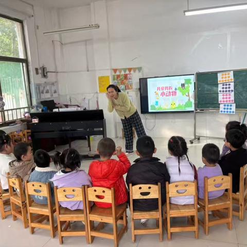 清平镇中心幼儿园艺术领域《我爱我的小动物》