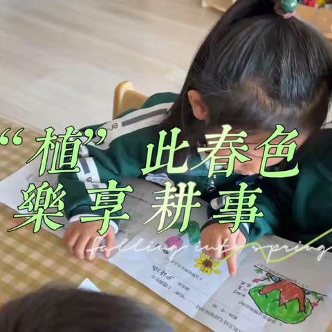 寒亭区机关幼儿园玺园分园中一班“植物”主题课程