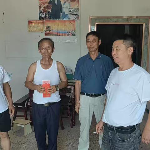 走访困难党员，传递组织温暖-河埠村文明实践站