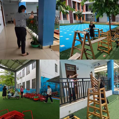 共护校园，全力以“复”——澄迈县金安中心幼儿园防御台风“摩羯”工作简讯