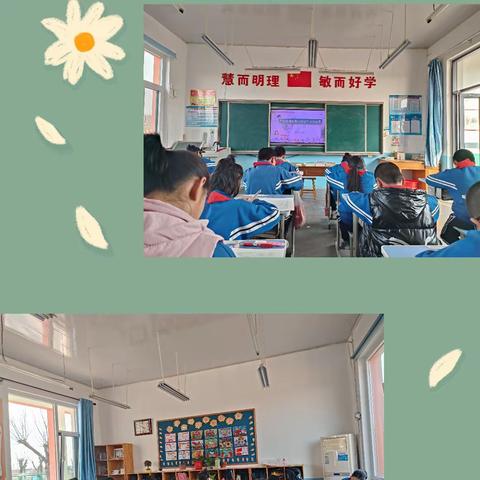 “我眼中的春天”——广饶街道朱家小学学生现场习作比赛掠影