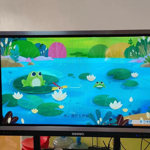 轿子山幼儿园小一班——美术活动《神奇的小蝌蚪》