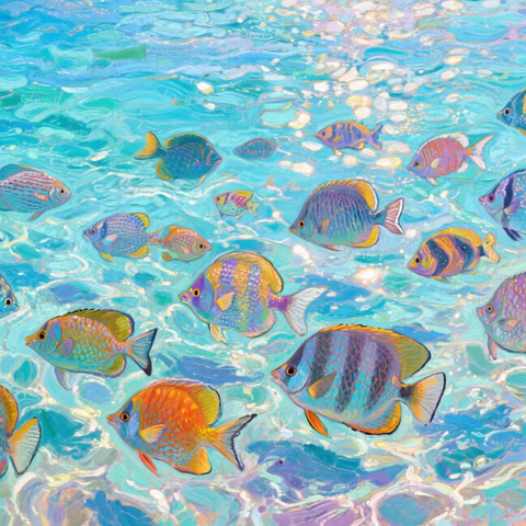 轿子山幼儿园小一班——科学活动《小鱼游啊游》