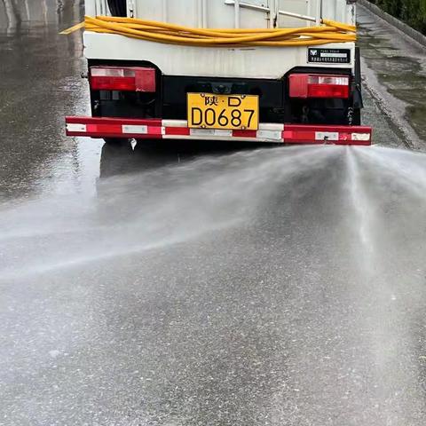 鲁桥镇：借雨洗路，动态保洁