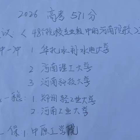 高考志愿填报（2026物理方向） 仅供参考
