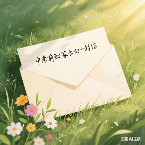 致家长朋友、同学们的一封信