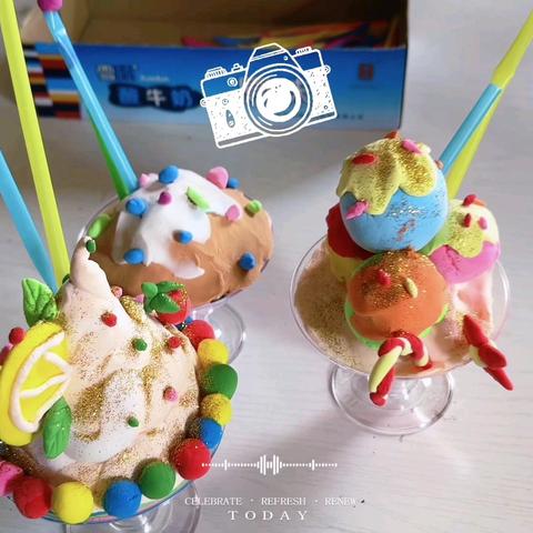 【幸福家园大地幼儿园】美味的冰激凌