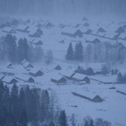 冰雪禾木 - 神的自留地