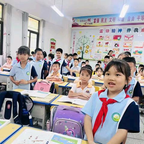 幼小衔接 筑梦未来--田东县第五幼儿园参观小学活动