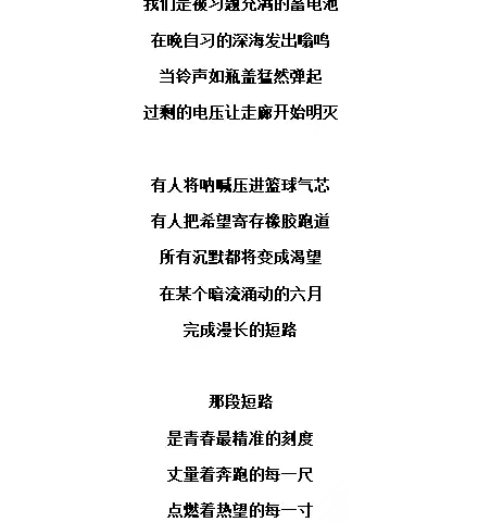 星火燃动，青春逐光——国防九10班星火诗社为校运会助力