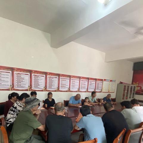 郏县联社渣元信用社在范寨村委会举办整村授信启动仪式