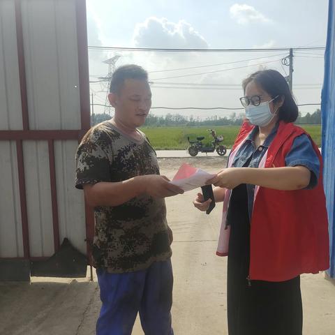 【新时代文明实践 铜山在行动】大彭镇大彭村开展“五经普”宣传活动