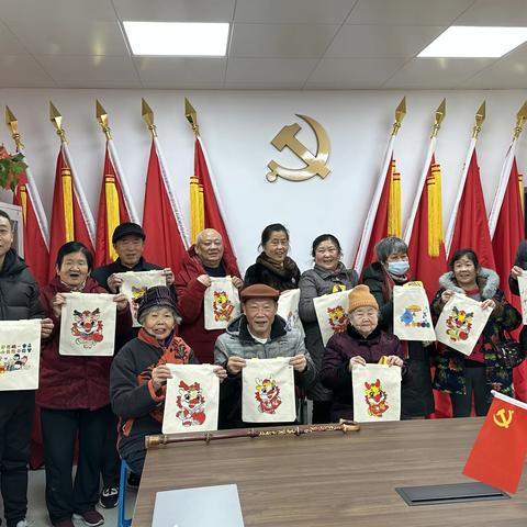 长延堡街道恒丰社区开展“迎元旦、传梦想、你我共行”—绿色创意彩绘环保袋绘画活动