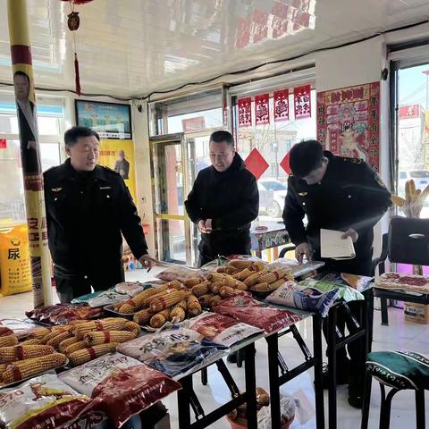 农资市场、有机肥料厂检查。