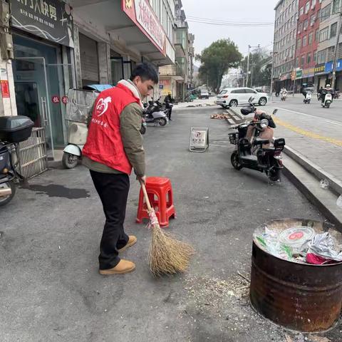 弋江街道大树村开展“学雷锋·文明实践我行动”主题活动