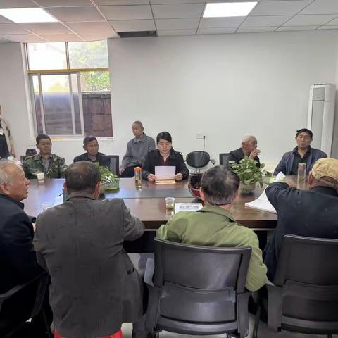 深入贯彻中央八项规定精神——大树村党支部开展四月份主题党日活动