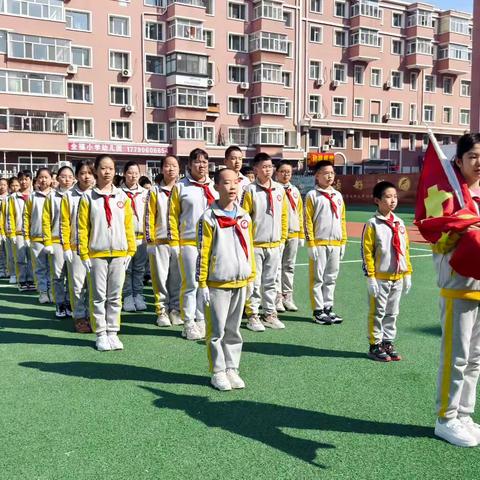 全福小学“清明祭英烈，丰碑励青春”主题升旗仪式