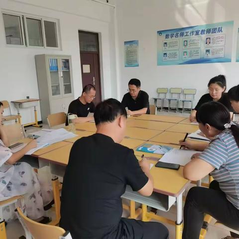 教研促成长—沙垡中学数学教研组活动