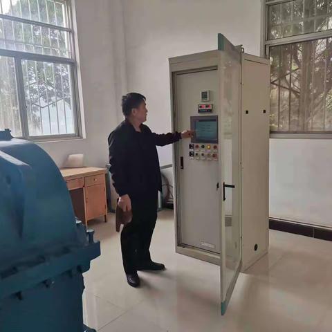 窄口库区事务中心节后安全巡查
