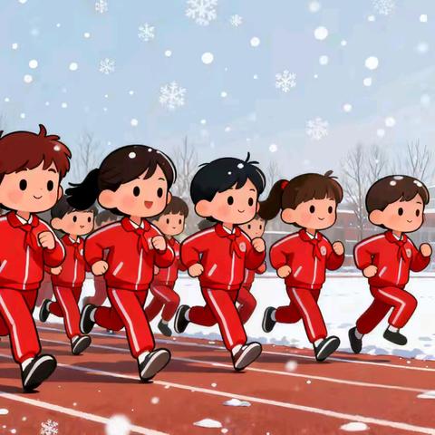 乐律与步履共振┈┈ 第三中学冬季跑操活动纪实