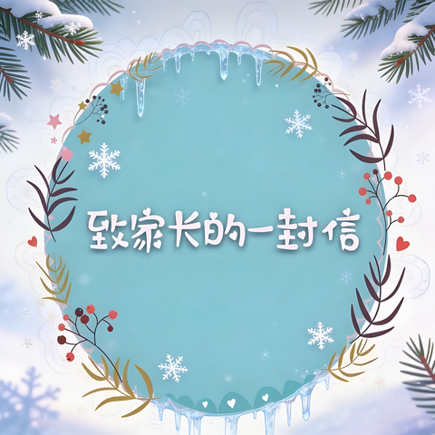 守岁时之安 启韶华之序——拜泉县第三中学寒假安全致家长一封信