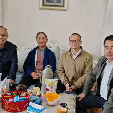 民盟海南华侨中学总支开展春节走访慰问活动